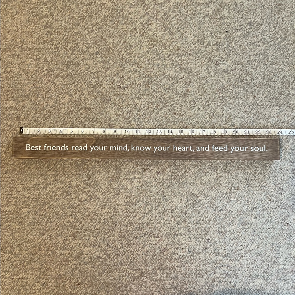 Hallmark Best friends sign